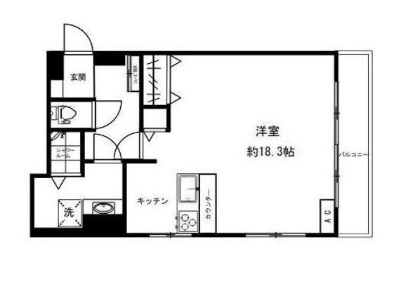 ヴィラけやき(ヴィラケヤキ)の物件間取画像